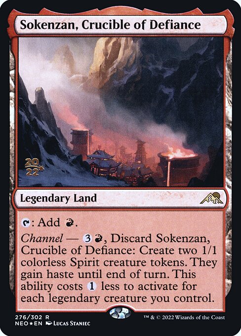 Sokenzan, Crucible of Defiance (276s) [Kamigawa: Neon Dynasty Promos]