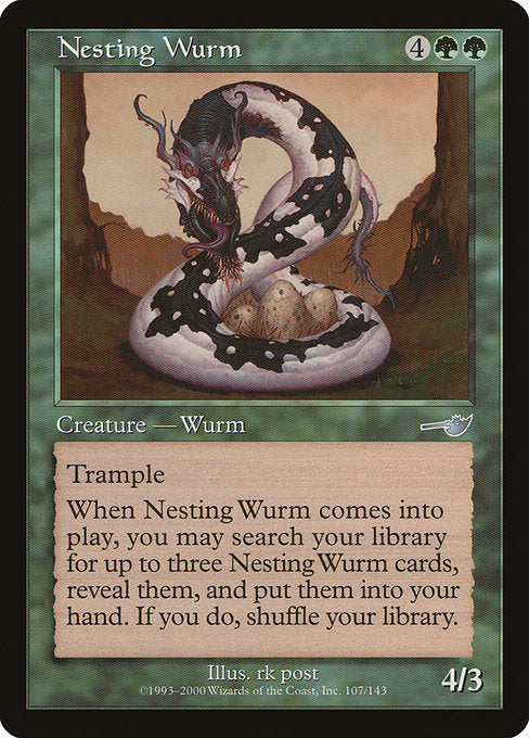 Nesting Wurm (107) [Nemesis]