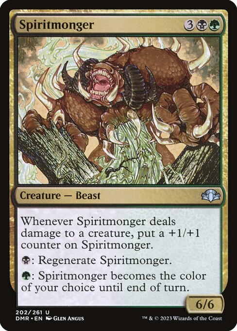 Spiritmonger (202) [Dominaria Remastered]