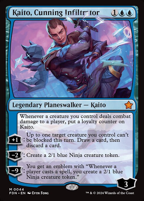 Kaito, Cunning Infiltrator (44) [Foundations]