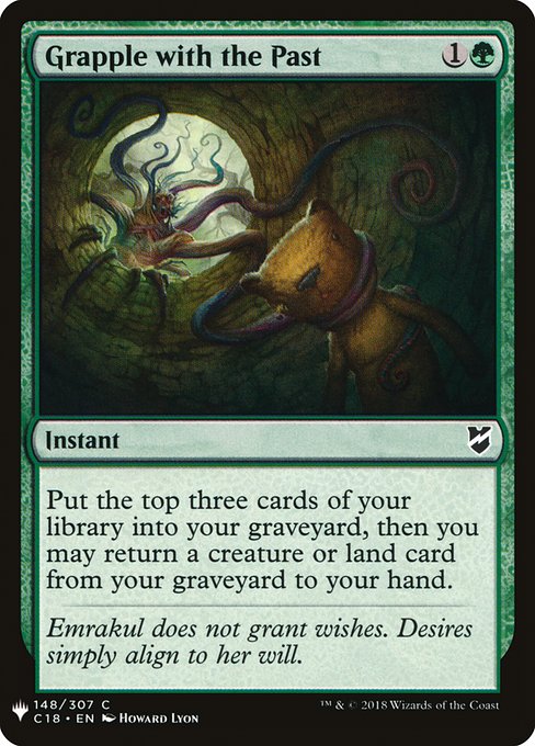 Grapple with the Past (C18-148) [The List]