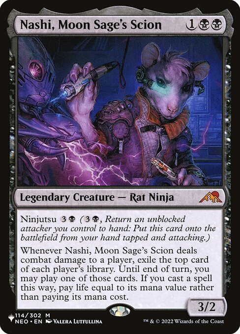 Nashi, Moon Sage's Scion (NEO-114) [The List]