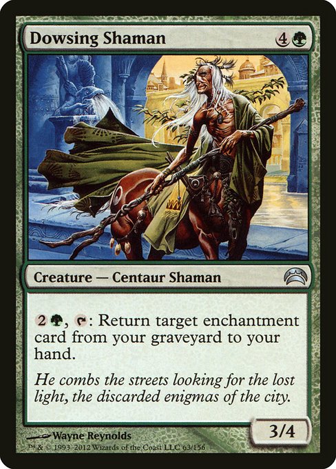 Dowsing Shaman (63) [Planechase 2012]