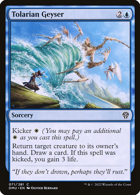 Tolarian Geyser (71) [Dominaria United]