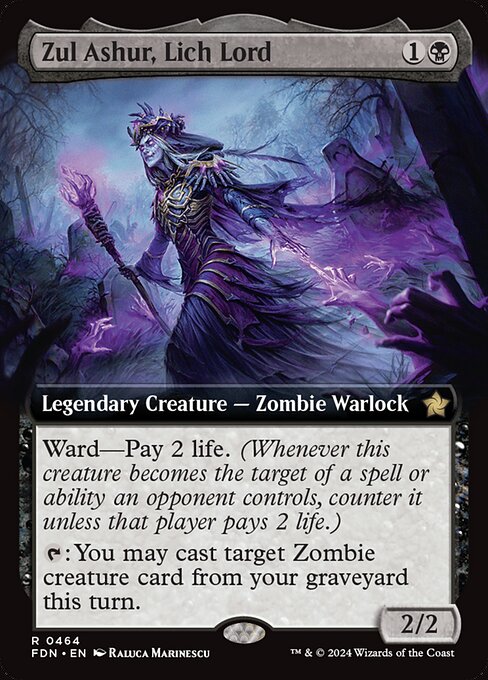 Zul Ashur, Lich Lord (464) [Foundations]