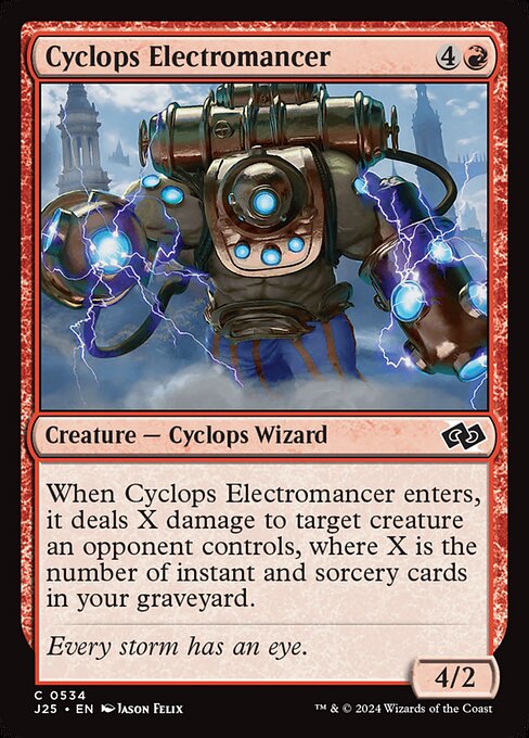 Cyclops Electromancer (534) [Foundations Jumpstart]