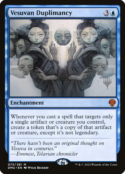 Vesuvan Duplimancy (73p) [Dominaria United Promos]