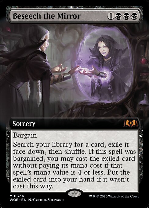 Beseech the Mirror (336) [Wilds of Eldraine] [Extended Art]