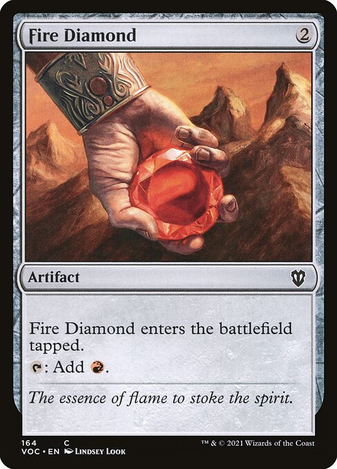 Fire Diamond (164) [Crimson Vow Commander]