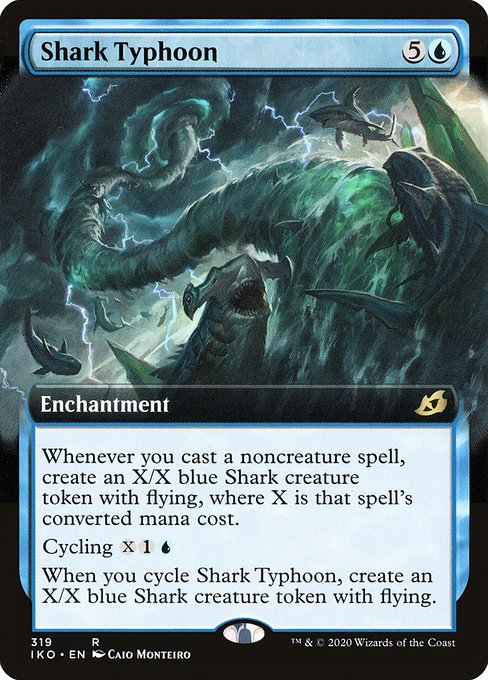 Shark Typhoon (319) [Ikoria: Lair of Behemoths] [Extended Art]