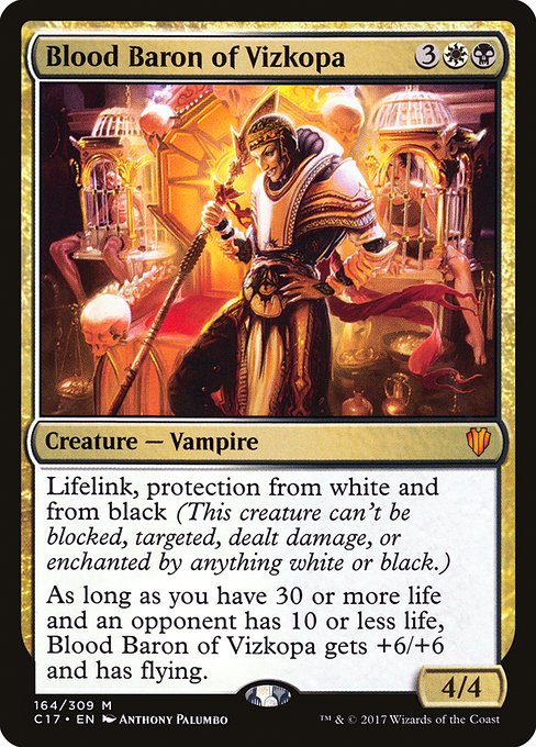 Blood Baron of Vizkopa (164) [Commander 2017]