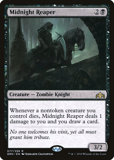 Midnight Reaper (77) [Guilds of Ravnica]