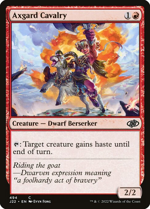 Axgard Cavalry (494) [Jumpstart 2022]