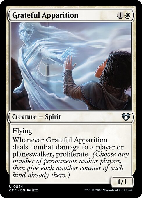 Grateful Apparition (824) [Commander Masters]