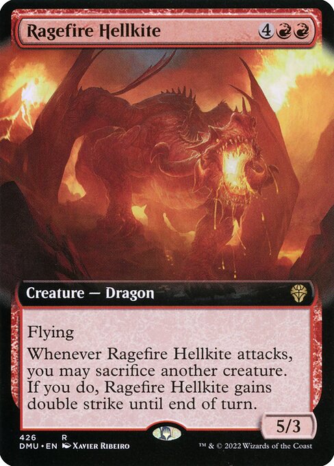 Ragefire Hellkite (426) [Dominaria United] [Extended Art]