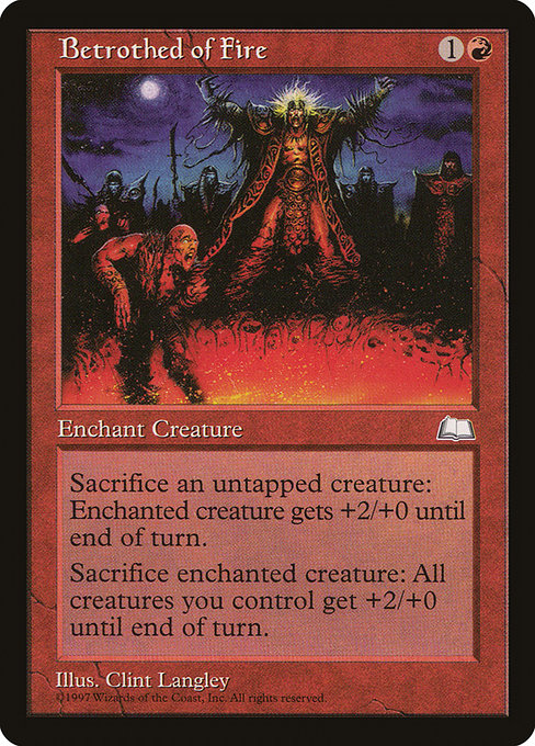Betrothed of Fire (89) [Weatherlight]