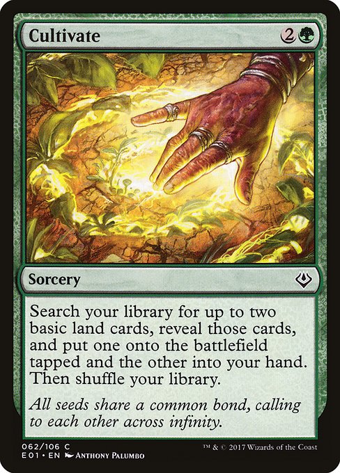 Cultivate (62) [Archenemy: Nicol Bolas]