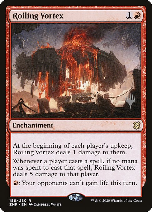 Roiling Vortex (156p) [Zendikar Rising Promos]