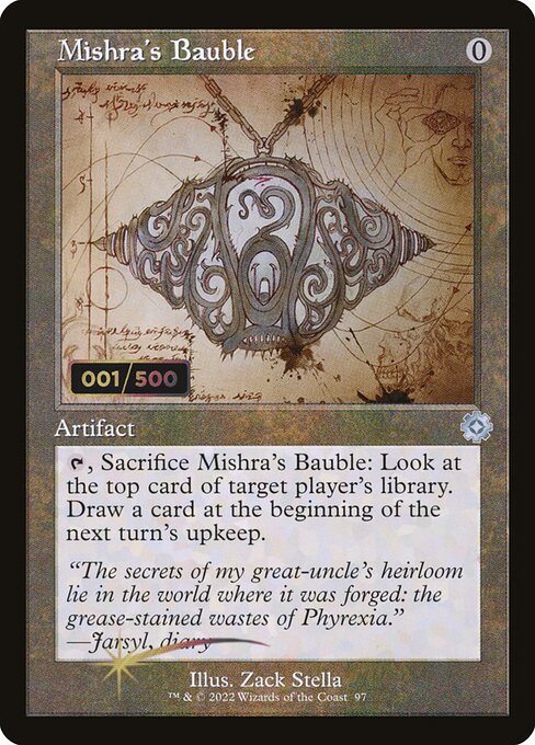 Mishra's Bauble (97z) [The Brothers' War Retro Artifacts]