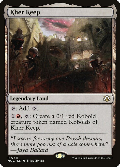 Kher Keep (411) [March of the Machine Commander]
