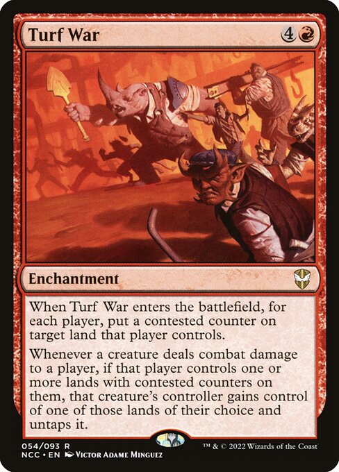 Turf War (54) [New Capenna Commander]