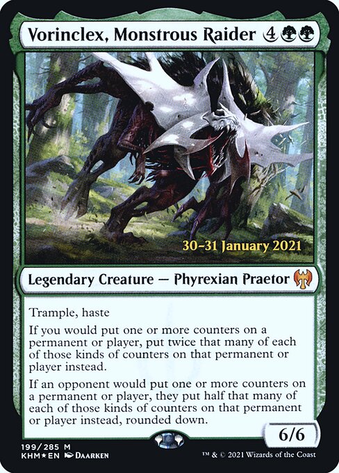 Vorinclex, Monstrous Raider (199s) [Kaldheim Promos]