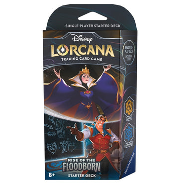 Disney Lorcana Floodborn: Amber &amp; Sapphire Starter Deck image 0