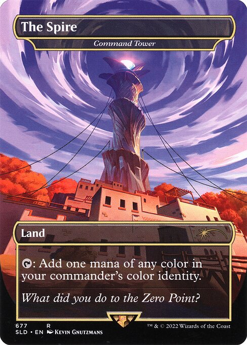 Command Tower (677) [Secret Lair Drop] [Borderless]