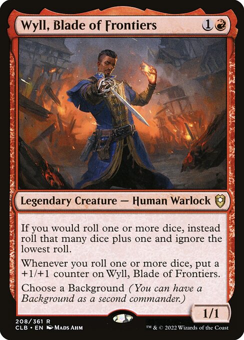 Wyll, Blade of Frontiers (208) [Commander Legends: Battle for Baldur's Gate]