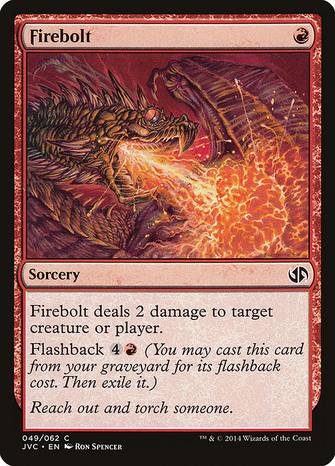 Firebolt (49) [Duel Decks Anthology: Jace vs. Chandra]