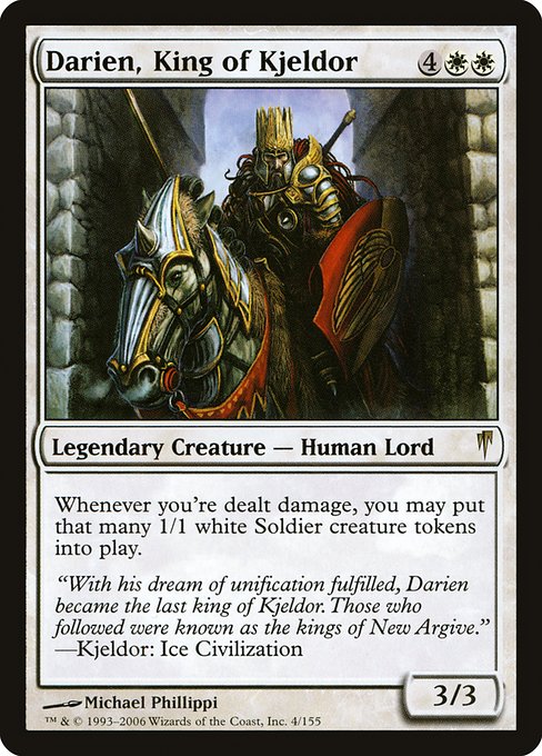 Darien, King of Kjeldor (4) [Coldsnap]
