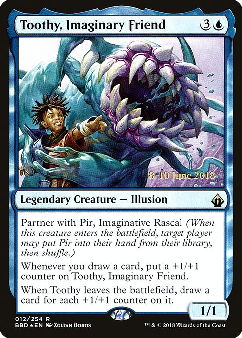 Toothy, Imaginary Friend (12s) [Battlebond Promos]