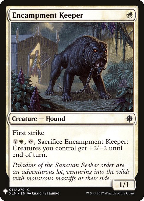 Encampment Keeper (XLN-11) [The List]