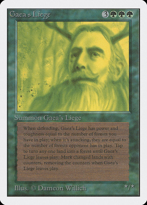 Gaea's Liege (197) [Unlimited Edition]