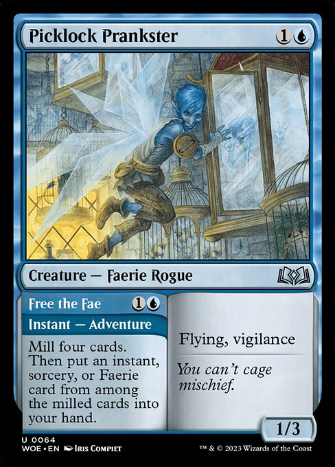 Picklock Prankster // Free the Fae (64) [Wilds of Eldraine]