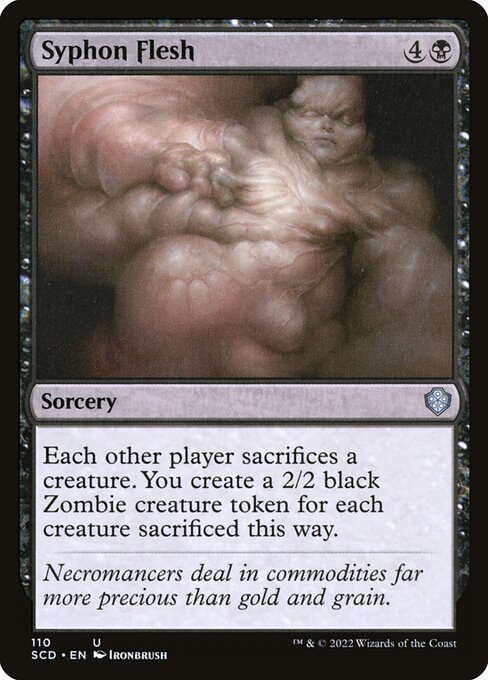 Syphon Flesh (110) [Starter Commander Decks]