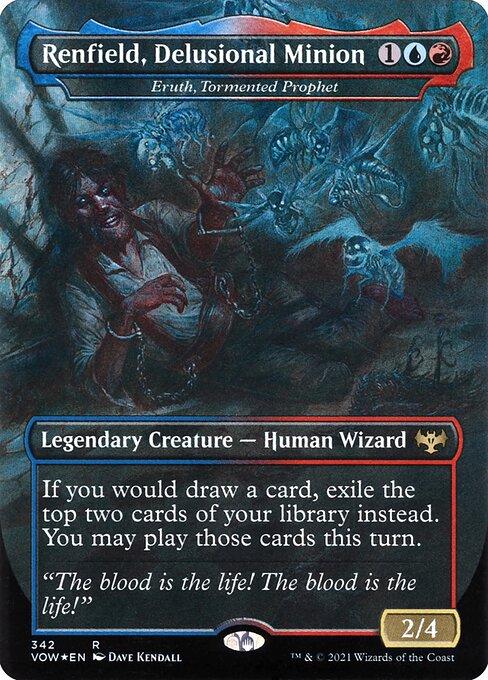 Eruth, Tormented Prophet (342) [Innistrad: Crimson Vow] [Borderless]