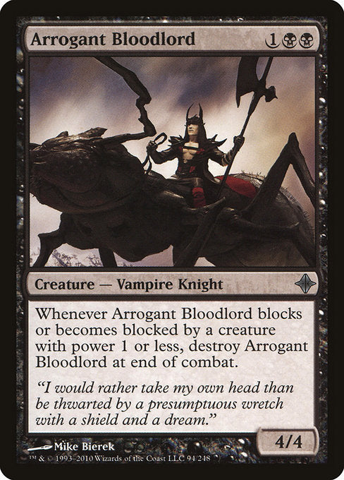 Arrogant Bloodlord (94) [Rise of the Eldrazi]