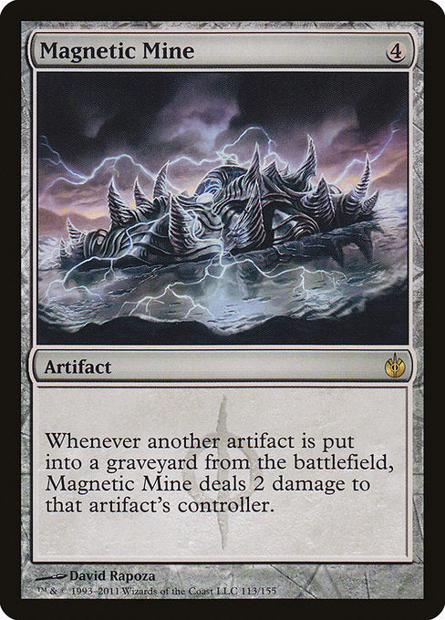 Magnetic Mine (113) [Mirrodin Besieged]