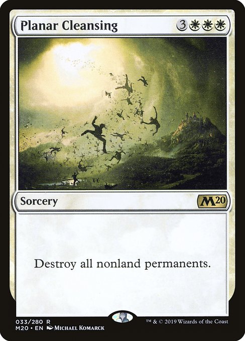 Planar Cleansing (33) [Core Set 2020]