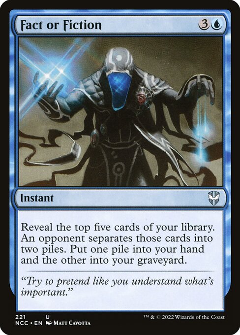 Fact or Fiction (221) [New Capenna Commander]