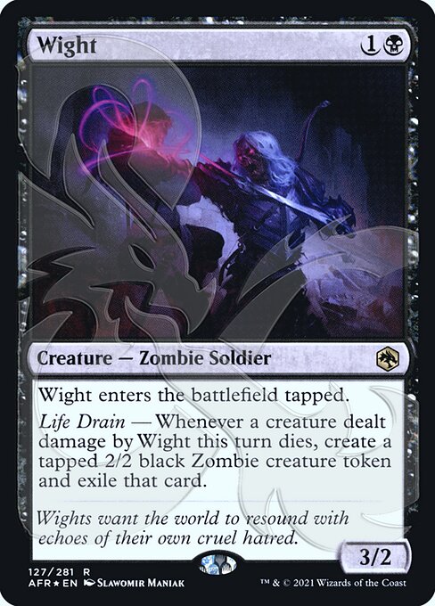 Wight (127a) [Adventures in the Forgotten Realms Promos]