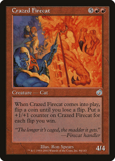 Crazed Firecat (94) [Torment]