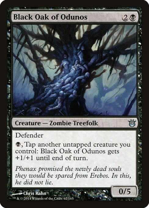 Black Oak of Odunos (62) [Born of the Gods]