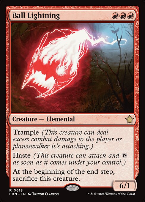 Ball Lightning (618) [Foundations]
