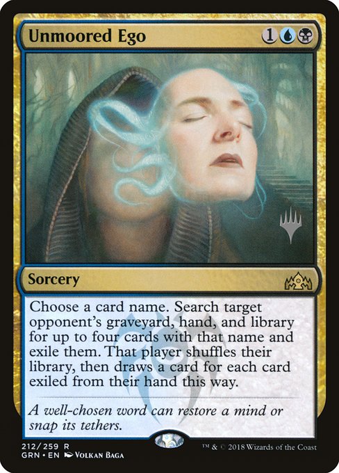 Unmoored Ego (212p) [Guilds of Ravnica Promos]
