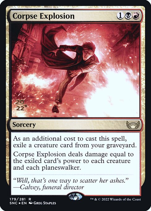 Corpse Explosion (179s) [Streets of New Capenna Promos]