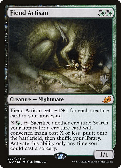 Fiend Artisan (220p) [Ikoria: Lair of Behemoths Promos]