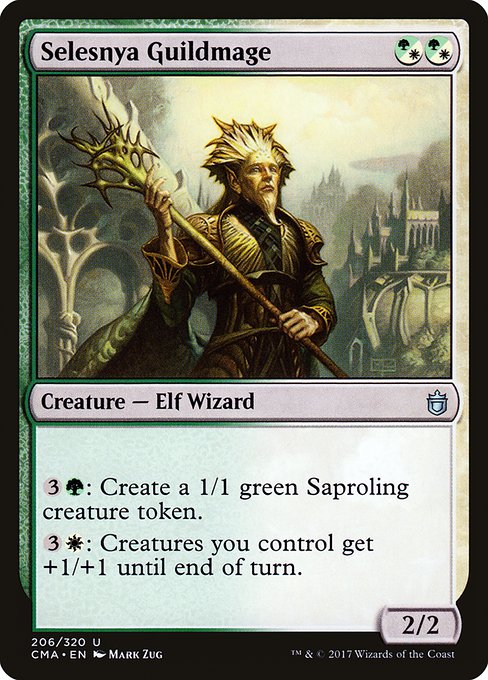 Selesnya Guildmage (206) [Commander Anthology]