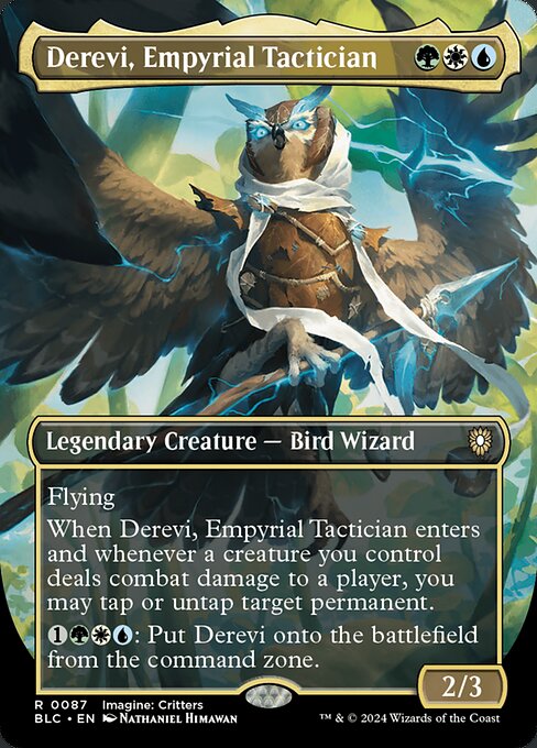 Derevi, Empyrial Tactician (87) [Bloomburrow Commander]